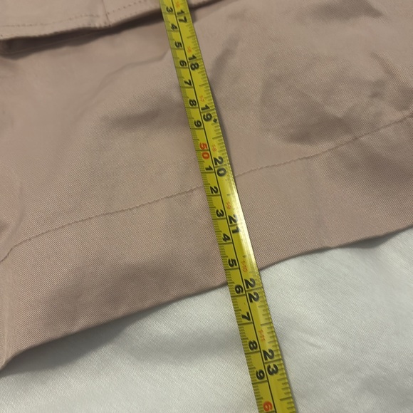 Eloquii Blush Utility Jacket SZ 16 plus size w/hood puffy sleeve cropped NWT - Picture 6 of 12